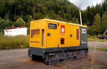 Аренда генератора XAS 125 Atlas Copco
